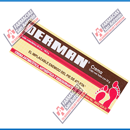 DERMAN EL IMPLACABLE ENEMIGO DEL PIE DE ATLETA CREMA 25 g 