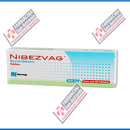 NIBEZVAG BEZAFIBRATO 200 mg (30 TABLETAS ) PROMOCIÓN 