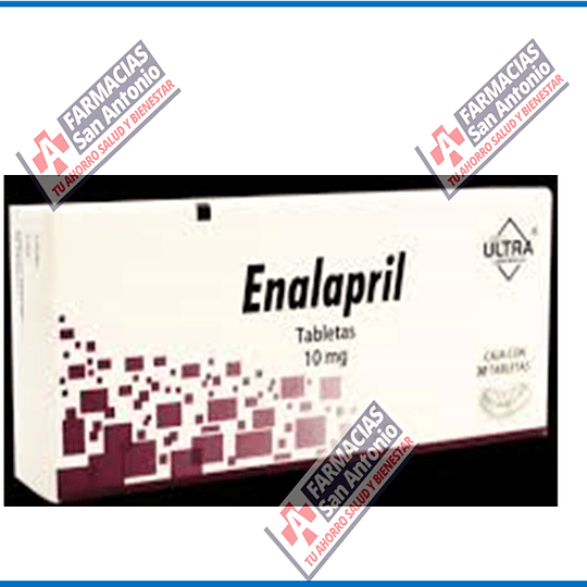 Enalapril 10mg 30tabletas Promocion