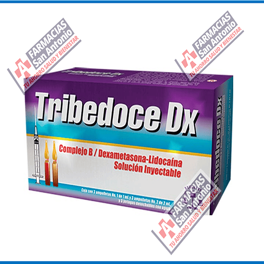 Tribedoce DX Complejo B Dexametasona 3Iny Promocion