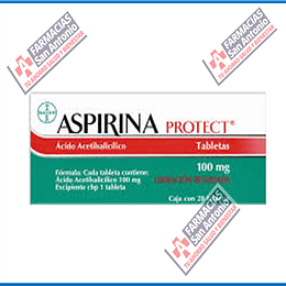 Aspirina protec 100mg 28tabletas