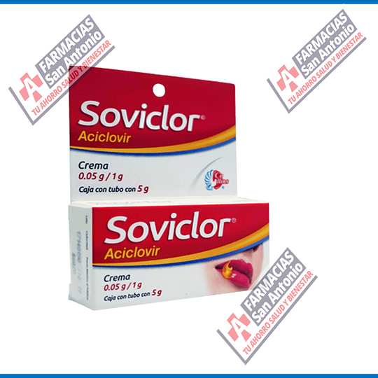 Soviclor Aciclovir crema 0.05/ 1g Promoción