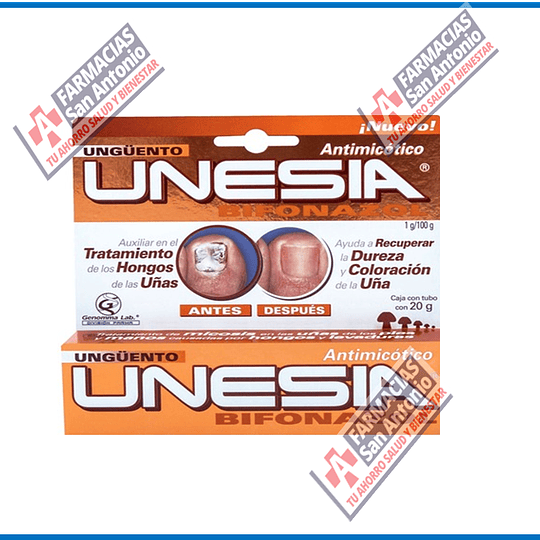 Unesia 20g antimicotico