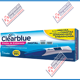 Prueba de embarazo clear Blue Plus +99% presicion