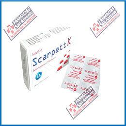 Scarpett K (bentametasona ,ketorolaco) Promoción (20 tabletas )