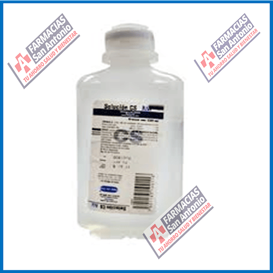dextrosa clorurosódica cloruro de sodio /glucosa 0.9 %, 5% inyectable 250 ml promoción 
