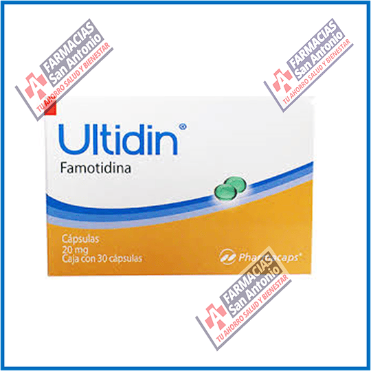 FAMOTIDINA 200 MG 30 TABLETAS 