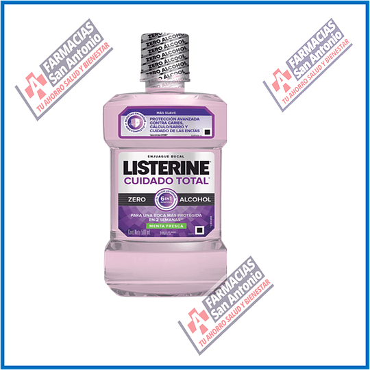 LISTERINE CUIDADO TOTAL 180 ML 