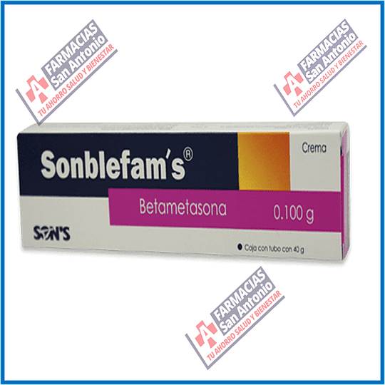 Sonblefam´´s Betametasona 0.100g crema Promoción