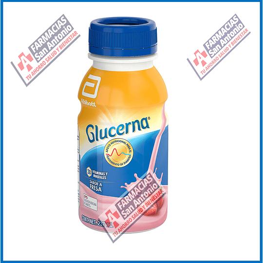 Glucerna vitaminas y minerales  sabor a fresa 237ml Promoción