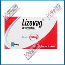 Lizovag  Ketoconazol 200mg (10 tabletas) Promoción