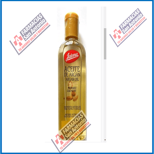 Aceite de Aragán Argan Oil 120ml Promoción