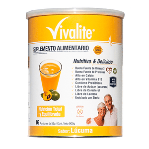 VIVALITE SUPLEMENTO ALIMENTARIO | SABOR LUCUMA 900gr