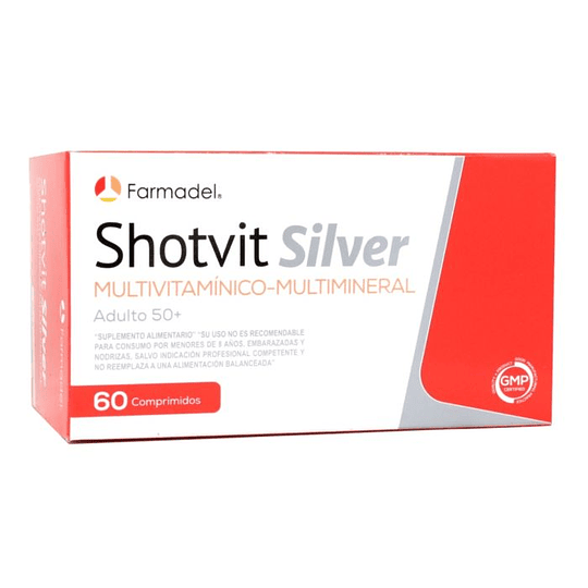 Shotvit  Silver Multivitaminico-Multimineral, 60 comprimidos