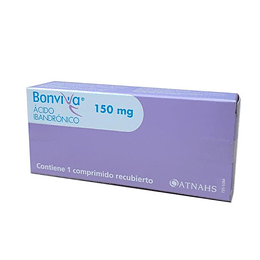 Bonviva Comprimidos Recubiertos 150 Mg. por 1 comp.