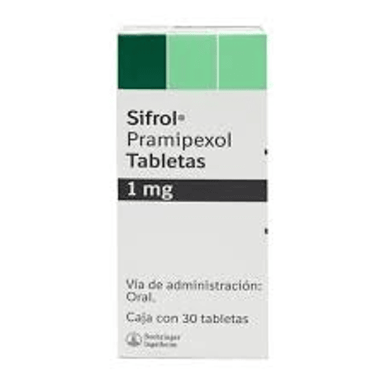 Sifrol 1 mg  30 comprimidos