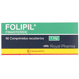 Folipil (B) Finasterida 1mg 90 Comprimidos Recubiertos