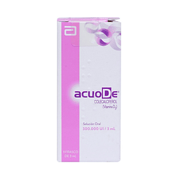 AcuoDe 300.000 UI / 3 ml Solución oral, Vitamina D3