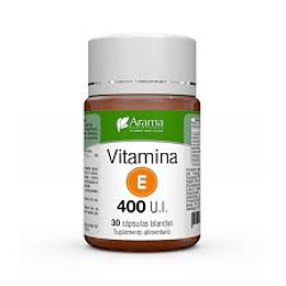Vitamina E 400 U.I., 30 Cápsulas blandas