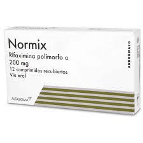 Normix 200 mg 12 comprimidos