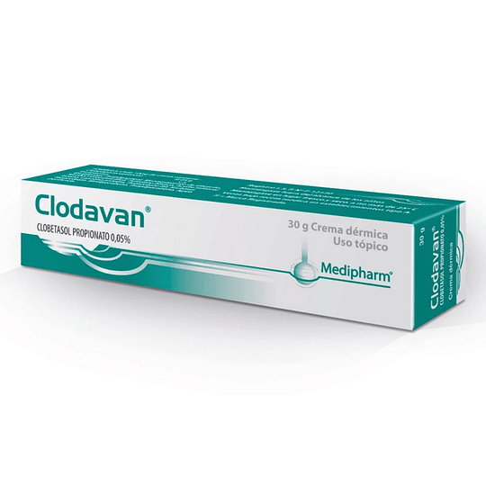Clodavan Clobetasol 0.05% Crema Tópica 30g