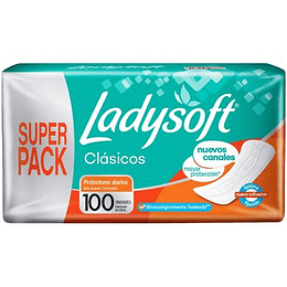 LADYSOFT CLASICO DIARIO PROT X 100