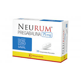 Neurum 75 mg 30 comprimidos ranurados