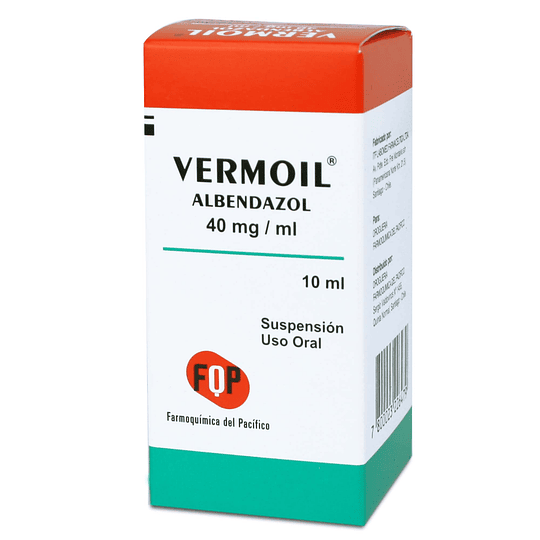 Vermoil Albendazol 40mg/ml Jarabe 10ml