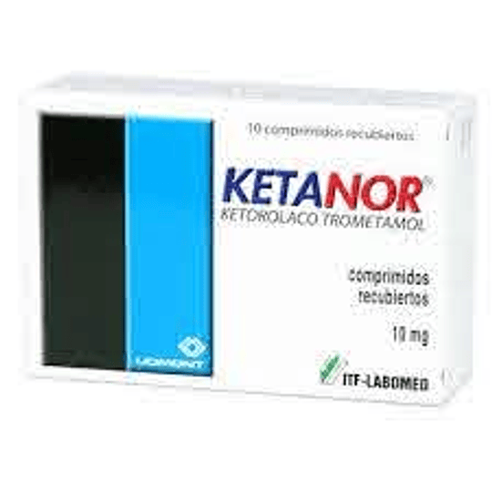 Ketanor 10 mg, 10 comprimidos