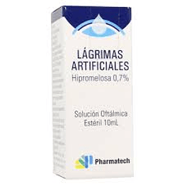 Lagrimas Artificiales Solucion Oftalmica por 10ml PHARMATECH