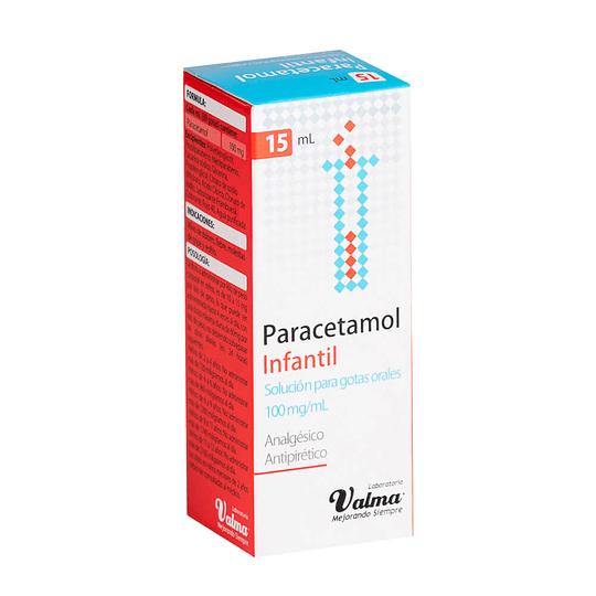 Paracetamol Infantil solución para gotas orales 100 mg/ml