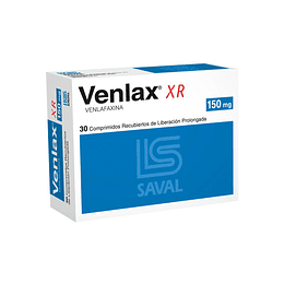 Venlax XR 150 mg 30 comprimidos
