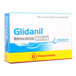 Glidanil 850 mg 30 comprimidos