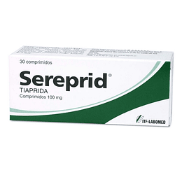 Sereprid 100 MG 30 Comprimidos (TIAPRIDA)