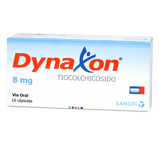 Dynaxon Tiocolchicosido 8 mg 10 Cápsulas