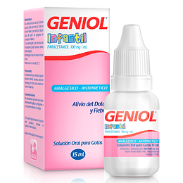 Geniol Infantil Paracetamol 100 mg/ml Gotas 15 ml
