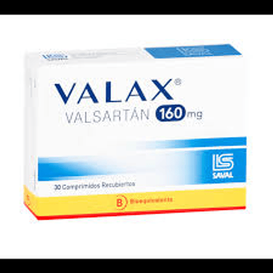 Valax 160 mg 30 comprimidos