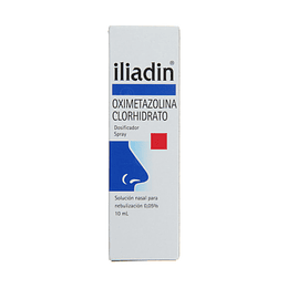 Iliadin Adulto Oximetazolina 0.05% Solución Nasal 10ml