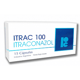 ITRAC 100 MG por 15caps