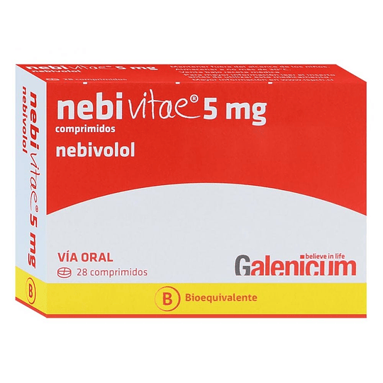 Nebivitae 5 mg 28 comprimidos 