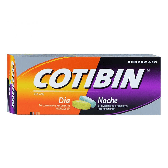 Cotibin dia y noche or 14 comprimidos