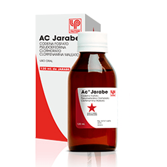 AC Jarabe Infantil, frasco de  120 ML