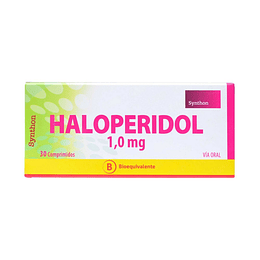 Haloperidol 1mg por 30 comprimidos