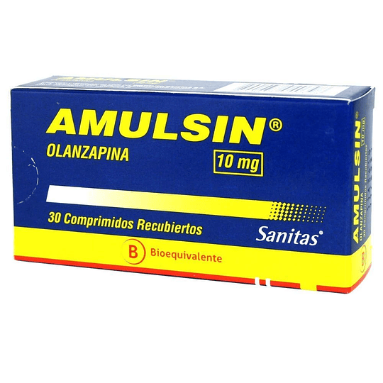 Amulsin 10mg por 30 comprimidos