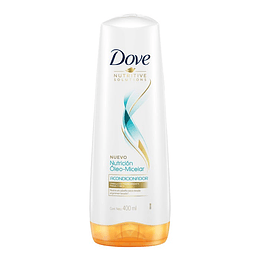 DOVE ACONDICIONADOR  NUTRICIÓN OLEO MICELAR X 400 ML	