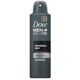 Dove Men+Care Antitranspirante Spray Invisible Dry x 150 ml