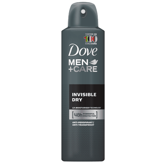 Dove Men+Care Antitranspirante Spray Invisible Dry x 150 ml