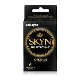 LIFESTYLES SKYN Original 6 preservativos
