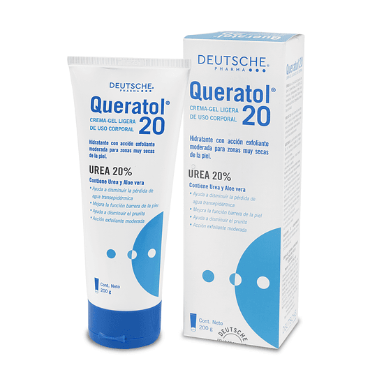 Queratol Crema-Gel 200g - Corporal ligera con Urea al 20%