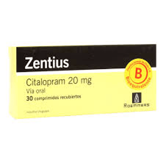 Zentius com 20 mg x 30